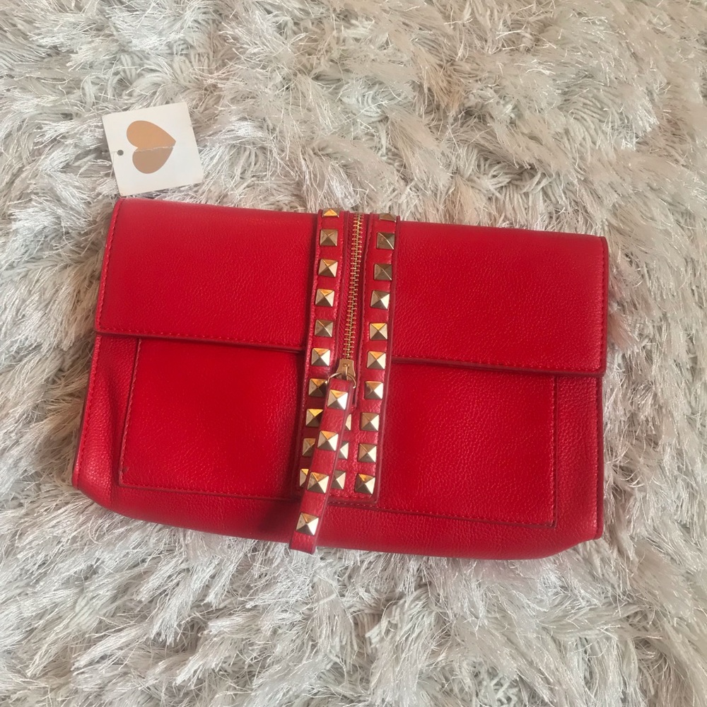 Red & Gold Clutch